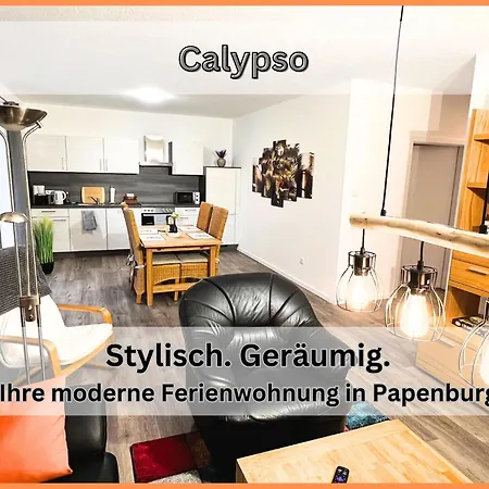 Calypso Ebenerdig Terrasse Einbauküche Neubau 84 Qm Free Wifi 2 Schlafzimmer Bis 4 Personen Apartment Papenburg